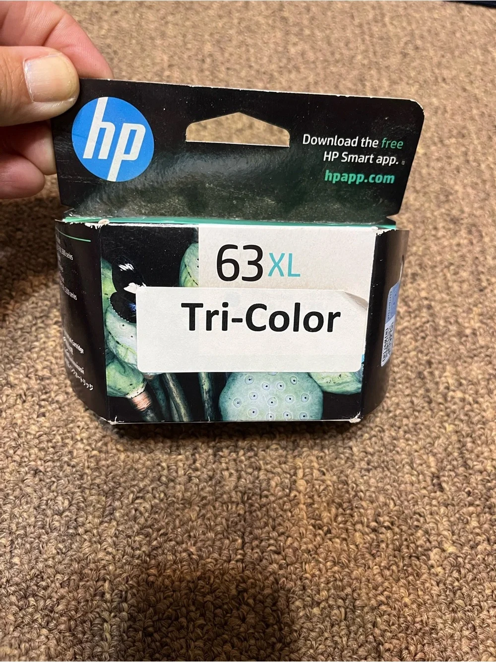 HP 63 Tri-Color BRAND-NEW UNOPENED FACTORY SEALED!